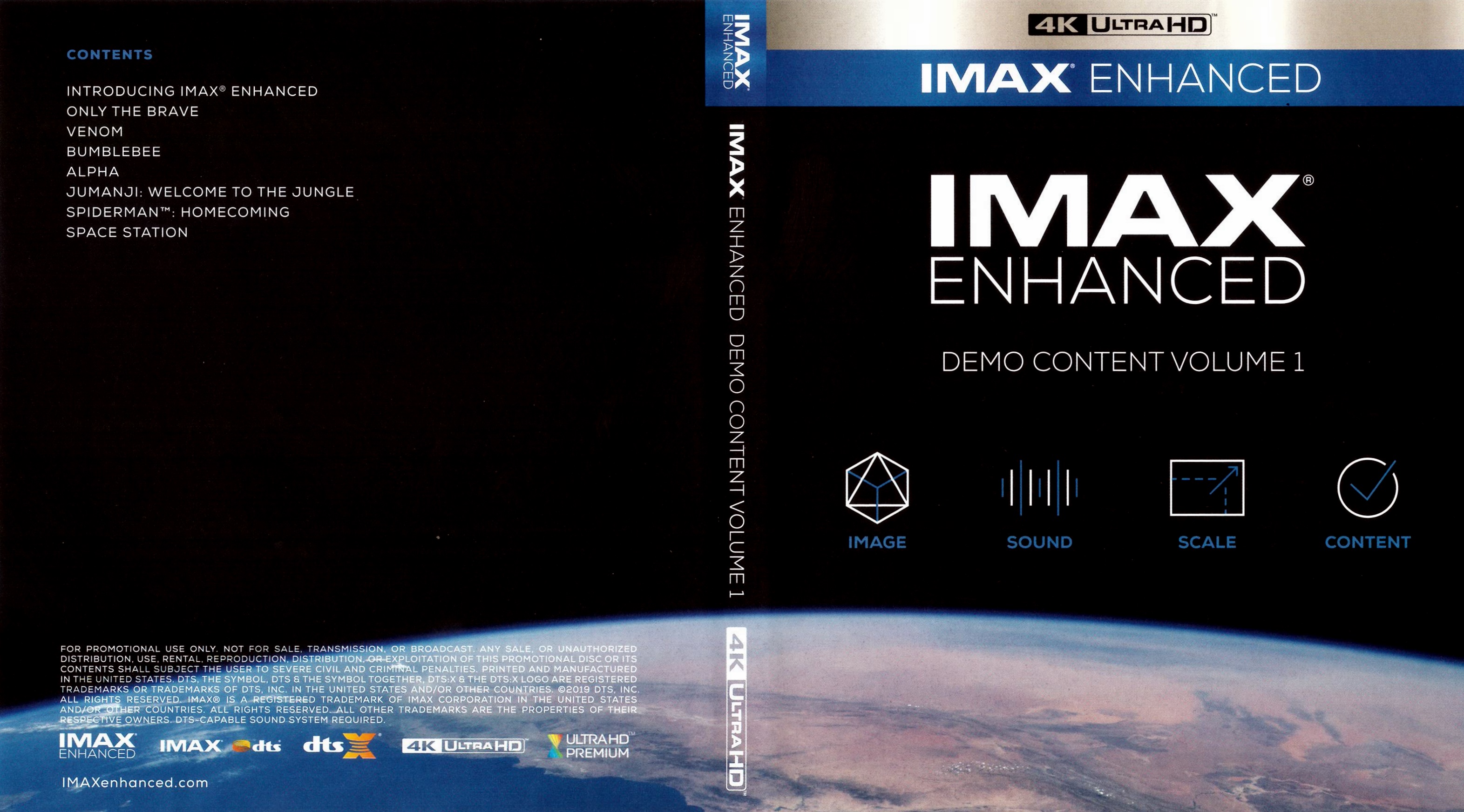 新品２枚セットDTS DEMO DISC /IMAX ENHANCED